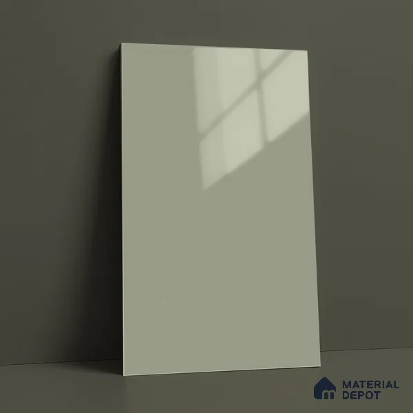 LM 23678 8 ft x 4 ft Solid Plain Matte Finish Acrylic Laminate - 1.5 mm | Suitable for Living Room, Kitchen, Office | Matching Edgeband Code EB 1101