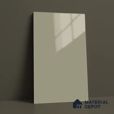 LM 23679 8 ft x 4 ft Solid Plain Matte Finish Acrylic Laminate - 1.5 mm | Suitable for Living Room, Kitchen, Office | Matching Edgeband Code EB 1102