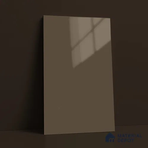 LM 23685 8 ft x 4 ft Solid Plain High Gloss Finish Acrylic Laminate - 1.5 mm | Suitable for Living Room, Kitchen, Office | Matching Edgeband Code EB 17105