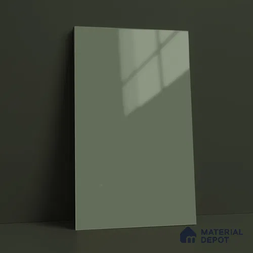 LM 23686 8 ft x 4 ft Solid Plain High Gloss Finish Acrylic Laminate - 1.5 mm | Suitable for Living Room, Kitchen, Office | Matching Edgeband Code EB 17108