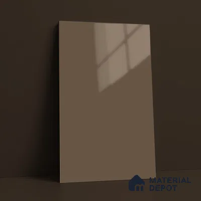 LM 23689 8 ft x 4 ft Solid Plain High Gloss Finish Acrylic Laminate - 1.5 mm | Suitable for Living Room, Kitchen, Office | Matching Edgeband Code EB 18105