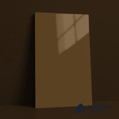 LM 23690 8 ft x 4 ft Solid Plain High Gloss Finish Acrylic Laminate - 1.5 mm | Suitable for Living Room, Kitchen, Office | Matching Edgeband Code EB 18106