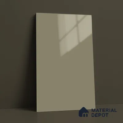 LM 23692 8 ft x 4 ft Solid Plain High Gloss Finish Acrylic Laminate - 1.5 mm | Suitable for Living Room, Kitchen, Office | Matching Edgeband Code EB 18109