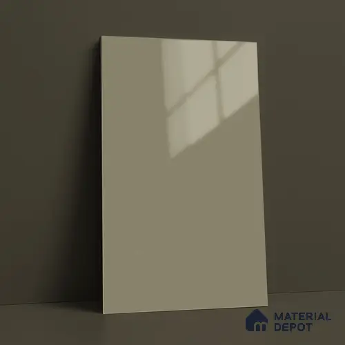 LM 23692 8 ft x 4 ft Solid Plain High Gloss Finish Acrylic Laminate - 1.5 mm | Suitable for Living Room, Kitchen, Office | Matching Edgeband Code EB 18109