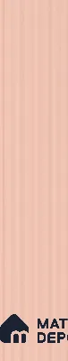 Pink Plain Colour Louver PN 00625 8 ft x 4 inch Charcoal Panel - 11 mm | Suitable for Feature Wall, TV Unit & Living Room | Width is Subjected to 5% Variation