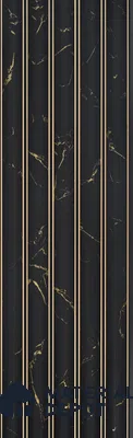 Graphite Black Marble Look PN 05544 8 ft x 6 inch Charcoal Panel - 7 mm | Suitable for Feature Wall, TV Unit & Living Room | Width is Subjected to 5% Variation