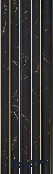 Graphite Black Marble Look PN 05544 8 ft x 6 inch Charcoal Panel - 7 mm | Suitable for Feature Wall, TV Unit & Living Room | Width is Subjected to 5% Variation