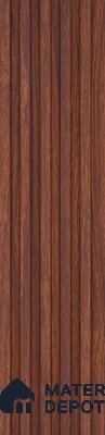 PN 06809 9.2 ft x 4.7 inch Charcoal Louvers/Panels - 12 mm