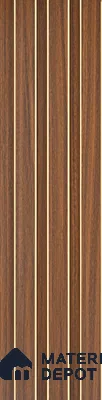 Wooden Look PN 06832 9.2 ft x 4.9 inch Charcoal Panel - 12 mm | Suitable for Living Room, Bedroom & TV Cabinet | Width is Subjected to 5% Variation