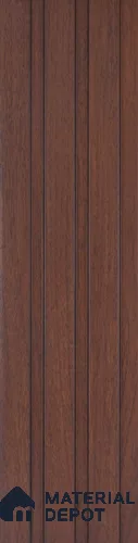 PN 06835 9.2 ft x 5 inch Charcoal Louvers/Panels - 12 mm