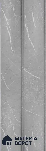 PN 06854 9.2 ft x 7.87 inch Charcoal Louvers/Panels - 16 mm