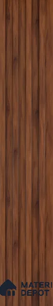 Wooden Look PN 06866 9.2 ft x 6.1 inch Charcoal Panel - 16 mm | Suitable for Living Room, Bedroom & TV Cabinet | Width is Subjected to 5% Variation