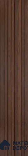 PN 06871 9.2 ft x 6.18 inch Charcoal Louvers/Panels - 16 mm