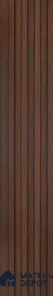 Wooden Look PN 06871 9.2 ft x 6.1 inch Charcoal Panel - 16 mm | Suitable for Living Room, Bedroom & TV Cabinet | Width is Subjected to 5% Variation