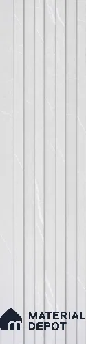 PN 06887 9.2 ft x 6.18 inch Charcoal Louvers/Panels - 16 mm