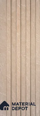 PN 06888 9.2 ft x 6.18 inch Charcoal Louvers/Panels - 16 mm