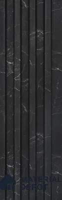 Wenge Brown Marble Look PN 06892 9.2 ft x 6.1 inch Charcoal Panel - 16 mm | Suitable for Living Room, Bedroom & TV Cabinet | Width is Subjected to 5% Variation
