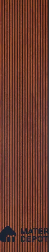 PN 06925 8 ft x 6 inch Charcoal Louvers/Panels - 6 mm