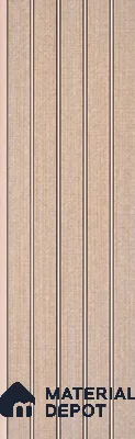 Cappuccino Beige Fabric Look PN 06937 8 ft x 6 inch Charcoal Panel - 6 mm | Suitable for Living Room, Bedroom & TV Cabinet | Width is Subjected to 5% Variation