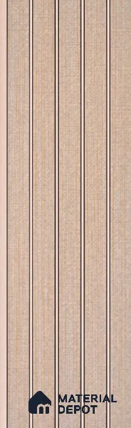 Cappuccino Beige Fabric Look PN 06937 8 ft x 6 inch Charcoal Panel - 6 mm | Suitable for Living Room, Bedroom & TV Cabinet | Width is Subjected to 5% Variation