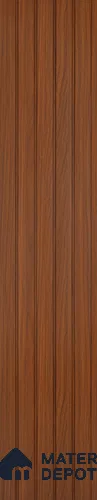 PN 06949 8 ft x 6 inch Charcoal Louvers/Panels - 6 mm