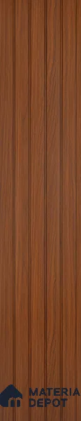 PN 06949 8 ft x 6 inch Charcoal Louvers/Panels - 6 mm