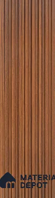 Wooden Look PN 07682 9.1 ft x 4.9 inch Charcoal Panel - 12 mm | Suitable for Living Room, Bedroom & TV Cabinet | Width is Subjected to 5% Variation