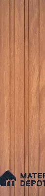 Wooden Look PN 07688 9.1 ft x 4.9 inch Charcoal Panel - 12 mm | Suitable for Living Room, Bedroom & TV Cabinet | Width is Subjected to 5% Variation