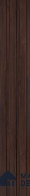 Wooden Look PN 07692 9.1 ft x 4.9 inch Charcoal Panel - 12 mm | Suitable for Living Room, Bedroom & TV Cabinet | Width is Subjected to 5% Variation