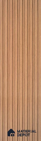 Wooden Look PN 07716 9.1 ft x 4.9 inch Charcoal Panel - 12 mm | Suitable for Living Room, Bedroom & TV Cabinet | Width is Subjected to 5% Variation