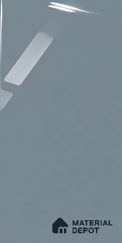 Slate Grey Solid Colors Look LM 24432  8 ft x 4 ft High Gloss Finish Decorative Laminate - 1 mm | Suitable for Living Room, Kitchen, Office