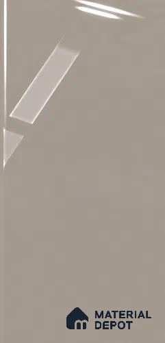 LM 25098 Light Beige Solid Colors Look Decorative Laminate 8 ft x 4 ft High Gloss Finish - 1 mm | Suitable for Living Room, Kitchen, Office