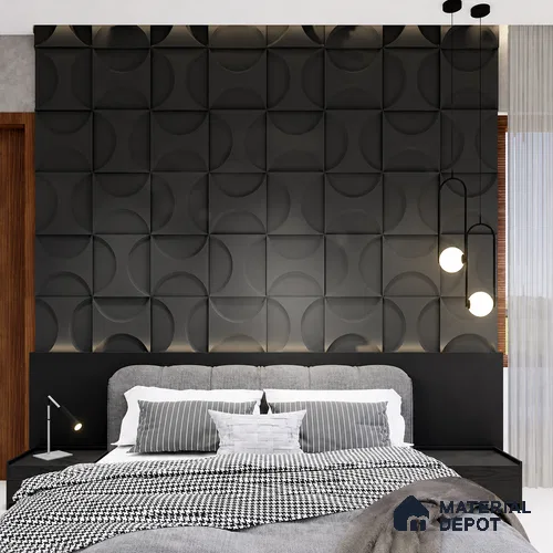 Lunar Arc 9.4 ft x 7.5 ft CNC Made HDHMR Panel - 30 mm