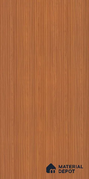 Wooden Fluted Look LM 23504 (BB 7118) Sunrise Oak 8 ft x 4 ft Bamboo Bliss Finish Decorative Laminate - 1 mm | Suitable for TV Unit, Wardrobe, Kitchen Cabinets