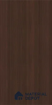 Wooden Fluted Look LM 23534 Wenge Wood 8 ft x 4 ft Bamboo Bliss Finish Decorative Laminate - 1 mm | Suitable for TV Unit, Wardrobe, Kitchen Cabinets