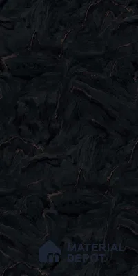 LM 23546 (SPU 7282) Jet Black Marble 8 ft x 4 ft Silky PU Finish Decorative Laminate - 1 mm | Suitable for TV Unit, Wardrobe, Kitchen Cabinets