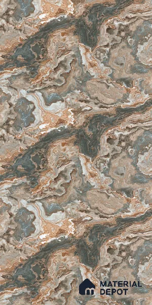LM 23550 Copper Canyon 8 ft x 4 ft Antique Finish Decorative Laminate - 1 mm | Suitable for TV Unit, Wardrobe, Kitchen Cabinets