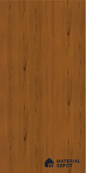 Wooden Look LM 23560 (HG 7124) Autumn Oak 8 ft x 4 ft High Gloss Finish Decorative Laminate - 1 mm | Suitable for TV Unit, Wardrobe, Kitchen Cabinets