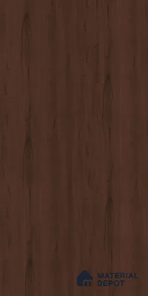Wooden Look LM 23562 (HG 7126) Midnight Mahogany 8 ft x 4 ft High Gloss Finish Decorative Laminate - 1 mm | Suitable for TV Unit, Wardrobe, Kitchen Cabinets