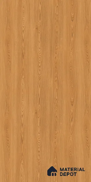 Wooden Look LM 23602 (SF 7285) Butterscotch Oak 8 ft x 4 ft Suede Finish Decorative Laminate - 1 mm | Suitable for TV Unit, Wardrobe, Kitchen Cabinets