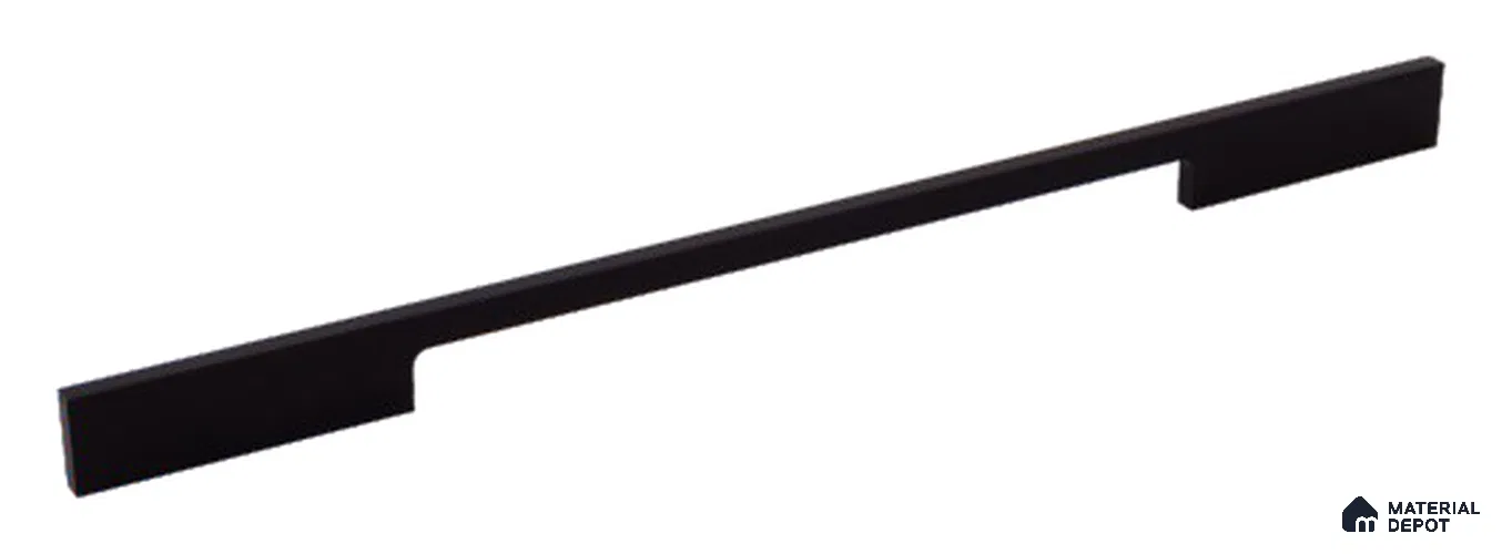 Ottr Cabinet Handle MD CB 9034 Silk Black Finish - 160mm