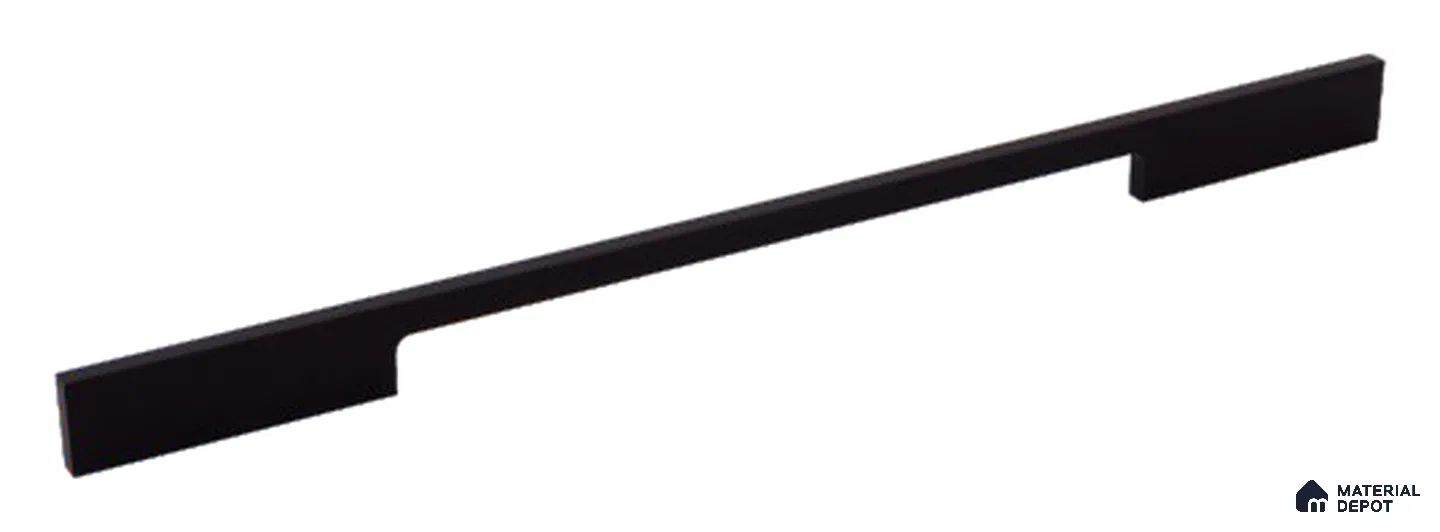 Ottr Cabinet Handle MD CB 9034 Silk Black Finish - 160mm