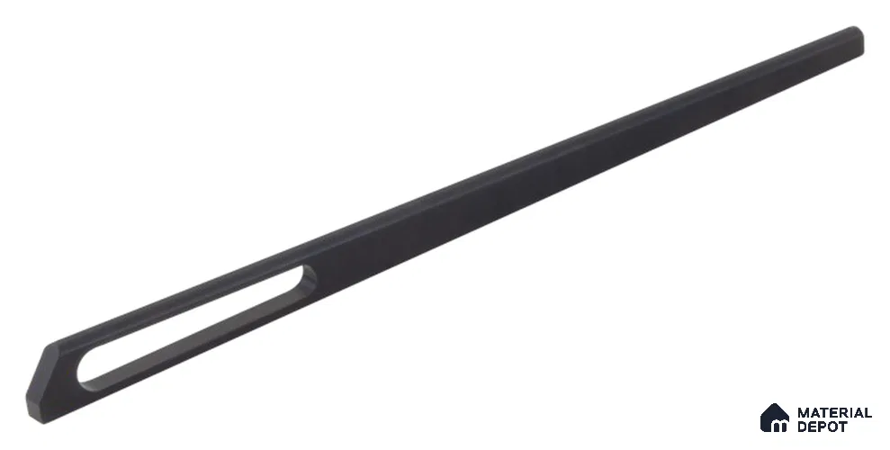 Ottr Cabinet Handle MD CB 9075 Silk Black Finish - 160mm | 5 Years Warranty