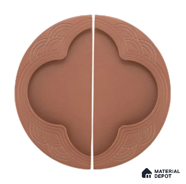 Ottr Cabinet Handle MD CB Arlo Ceramic Rose Gold Finish - 4in | 5 Years Warranty