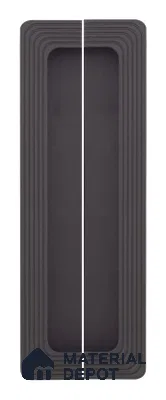 Ottr Concealed Handle MD CB Fleur Ceramic Black Finish - 160mm | 5 Years Warranty