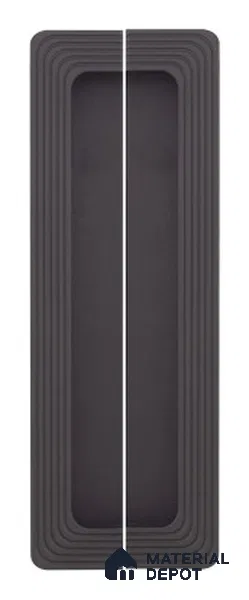 Ottr Concealed Handle MD CB Fleur Ceramic Black Finish - 288mm | 5 Years Warranty