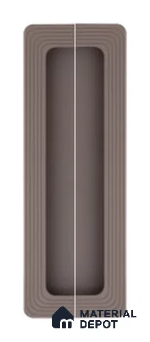 Ottr Concealed Handle MD CB Fleur Ceramic Sand Finish - 96mm | 5 Years Warranty