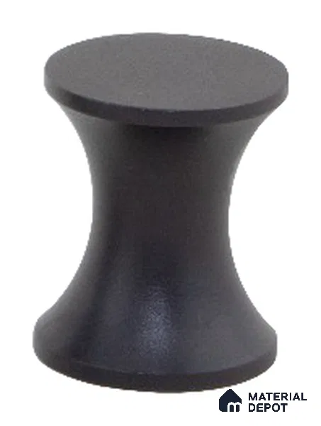 Ottr Knob MD KN Rubble Silk Black Finish | 5 Years Warranty