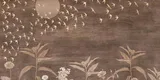 A close-up of aArzoo, Abstract Theme Room Wallpaper, Customised Sukoon Series Abstract Design (Customised Size Wallpaper) with a finish available at Material Depot in Bangalore