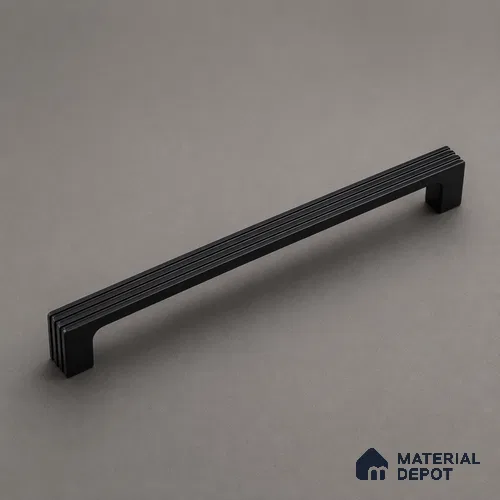 Ottr Zinc Cabinet Handle HA 00138 D Black Dual Tone Finish - 288mm | 2 Years Warranty